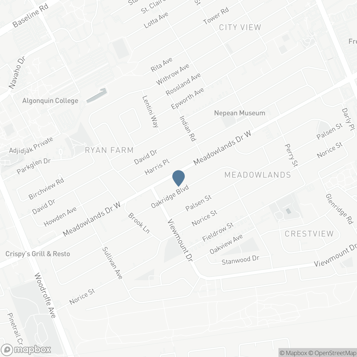 114 MEADOWLANDS DRIVE W, Ottawa, Ontario K2G 2R8